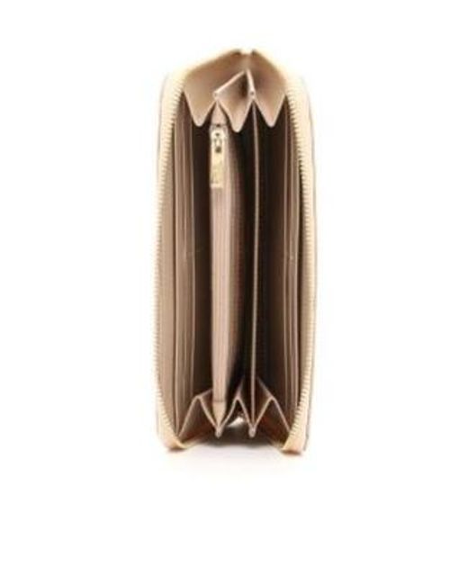 Ferragamo Natural Zipper Wallet