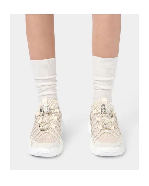 Roger Vivier White Viv' Zag Sneakers