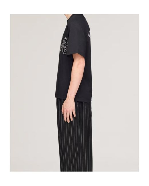 Y-3 Black Elite 5-Gfx Short-Sleeve T-Shirt for men