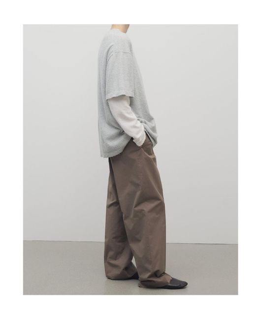 The Row Brown Alfidis Wide-Leg Pants