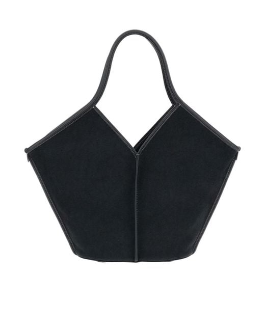 Hereu Black Calella Top Handle Bag