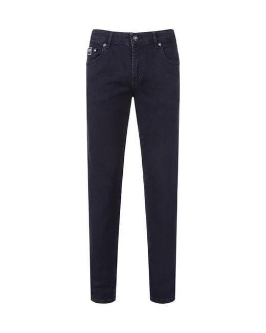 Versace Jeans Blue Mid-Rise Skinny Jeans for men