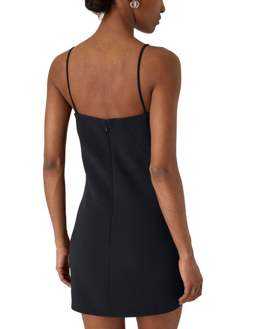 Givenchy Black Cutaway Mini Dress