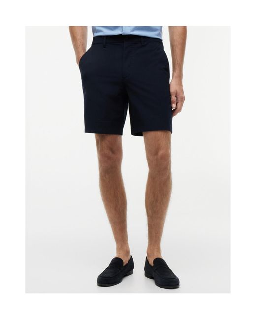 Tommy Hilfiger Blue Belt-Loop Chino Shorts for men