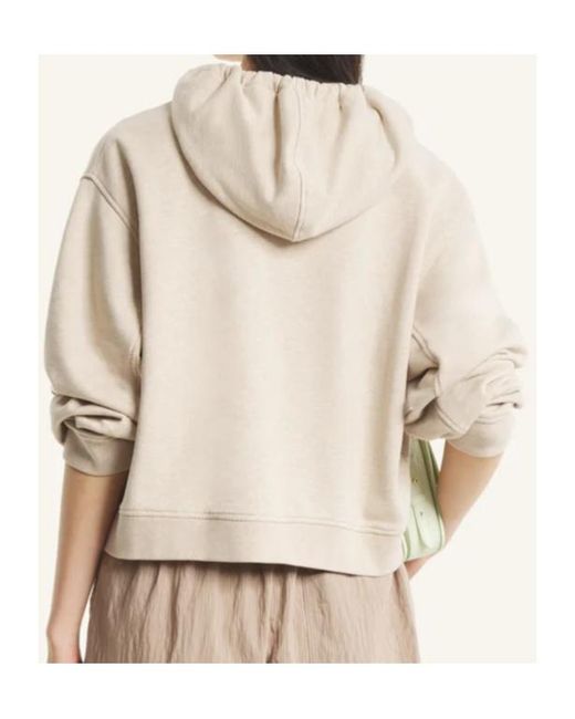 Maison Kitsuné Natural Maison Kitsuné Comfort Zip-Up Hoodie