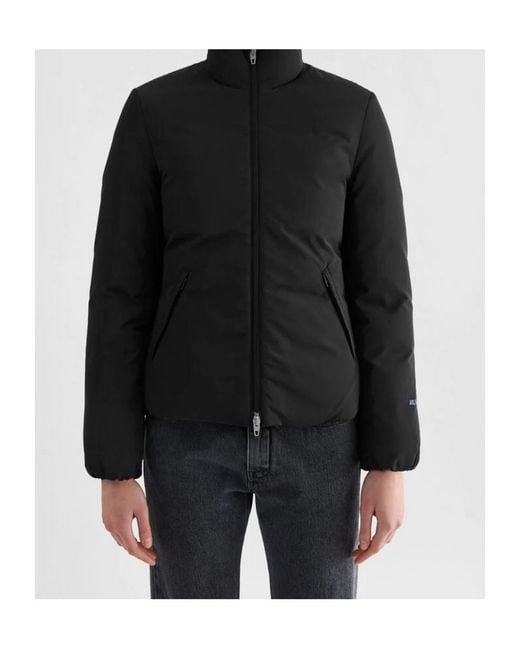 Jil Sander Black Technical Down Blouson