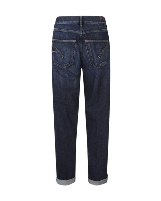 Dondup Blue Ervin Loose Fit Jeans for men