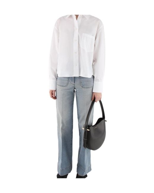 Victoria Beckham Black Medium Dia Hobo Bag
