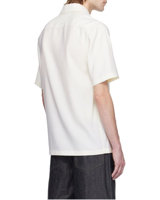 Jil Sander White Polo Shirt for men