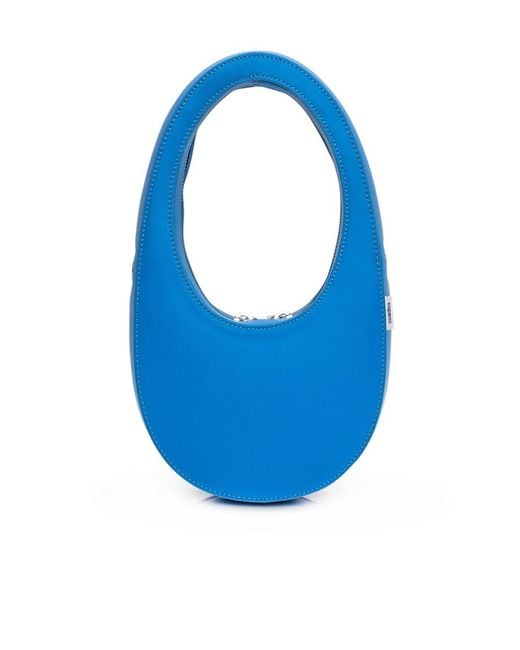 Coperni Blue Swipe Mini Shoulder Bag