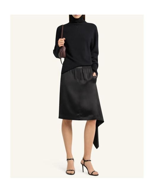 Courreges Black Zipped-Collar Sweater