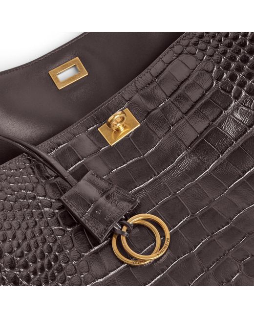 Balenciaga Brown Rodeo Medium Tote Bag