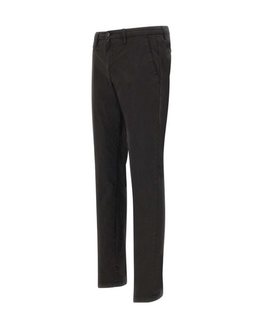 Briglia 1949 Black Slim Fit Pants for men