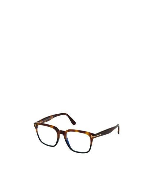 Tom Ford White Logo Flat Mirror for men