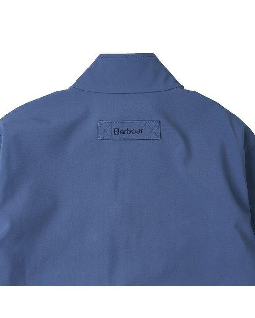Barbour Blue Long-Sleeved Casual Jacket for men