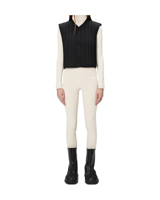 Rains Black Banja Short Liner Vest