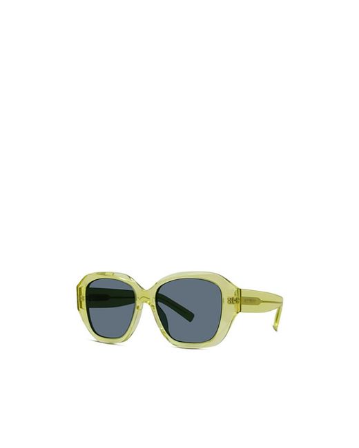 Givenchy Blue Eyewear Square Frame Sunglasses