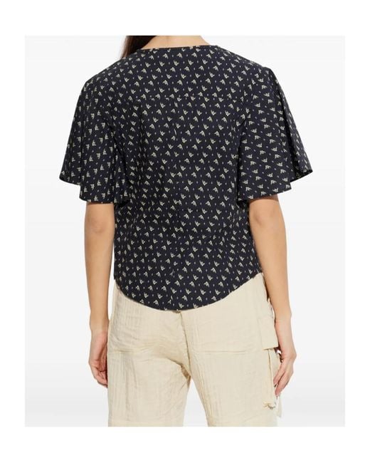 Isabel Marant Black Isabel Marant Étoile Dianga Top