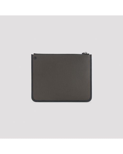 Givenchy Gray Zipper Wallet for men