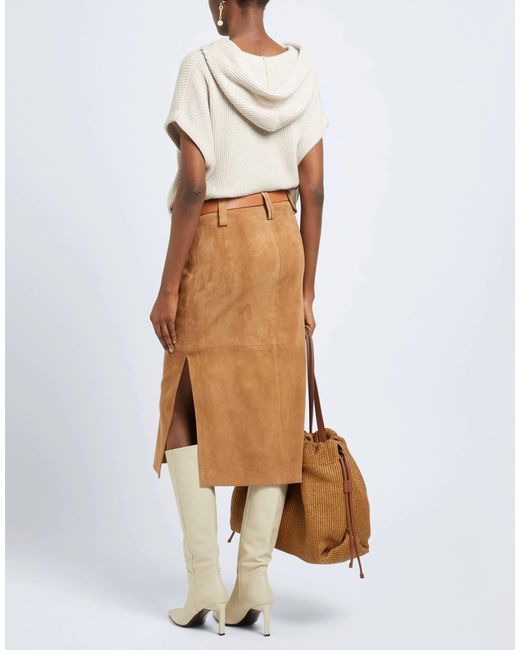 Brunello Cucinelli White Fashion Solid Color Short-Sleeve Hooded Knit Sweater