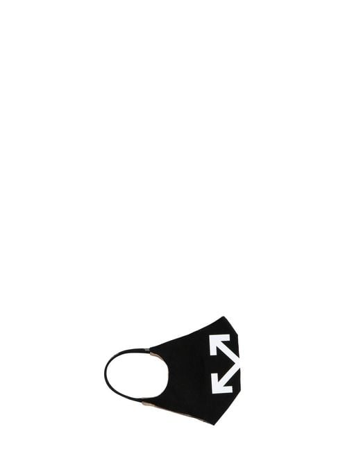 Off-White c/o Virgil Abloh White Arrow Print Face Mask