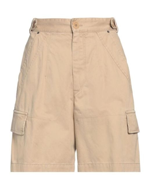 Tory Burch Natural Work Shorts