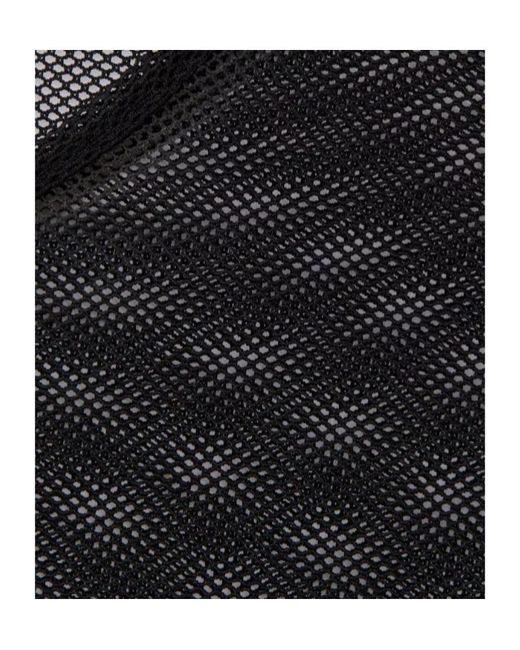 Gucci Black Mesh Jersey T-Shirt for men