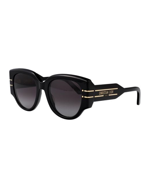 Dior Black Eyewear Signature R 2 I Sunglasses
