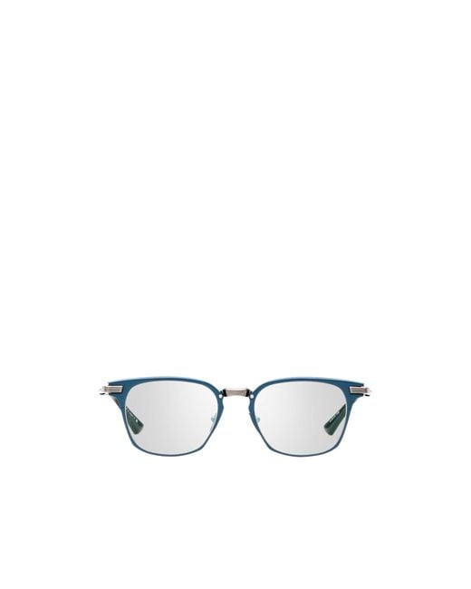 Dita Eyewear White Rectangular Flat Mirror for men