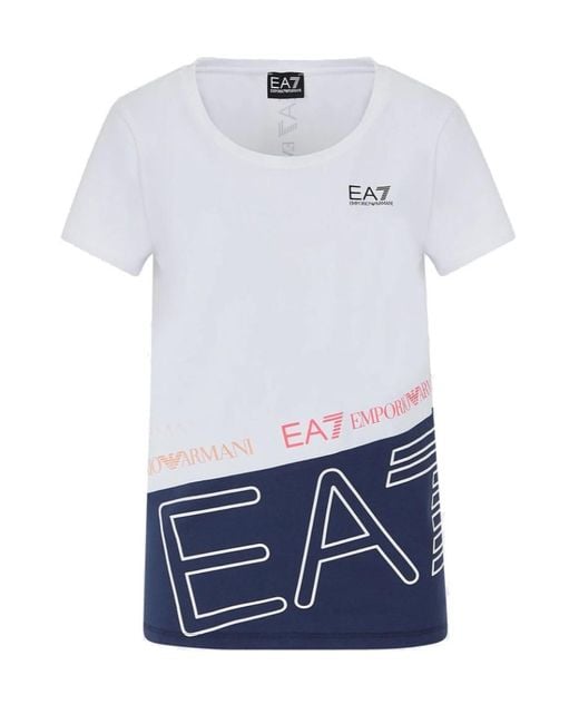 Emporio Armani White Logo T-Shirt