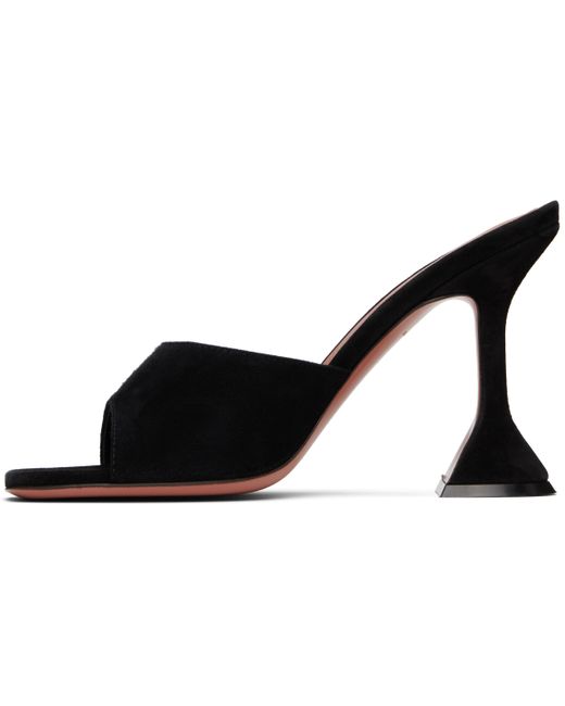 AMINA MUADDI Black Lupita Slipper Sandals