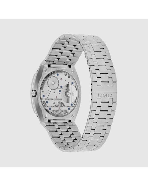 Gucci Gray 25H Watch, 40Mm for men