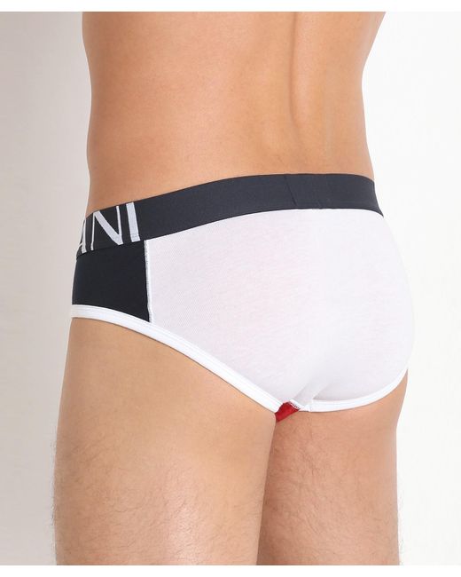 Emporio Armani Blue Logo Detail Panties for men