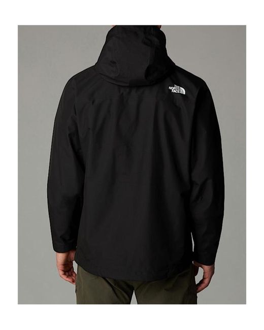 The North Face Black Whiton Three-Layer Jacket for men