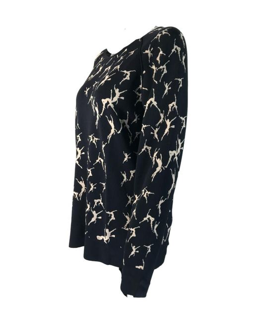 Max Mara Black Long-Sleeved Pullover