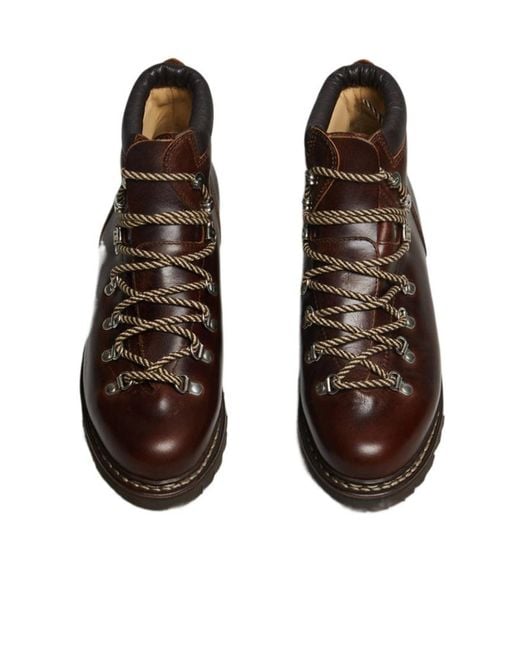 Paraboot Brown Laced Boots for men