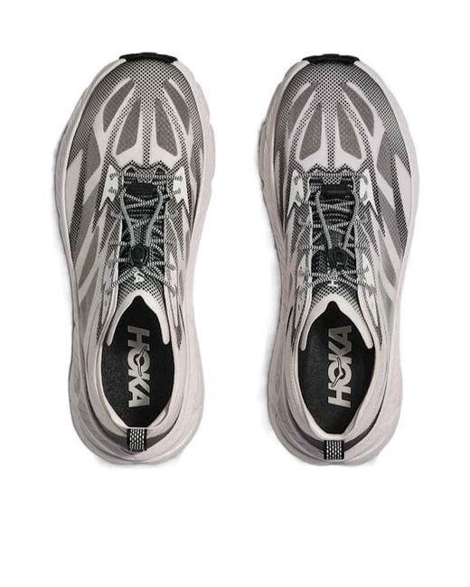 Hoka One One White Mafate Speed 4 Lite Sneakers for men