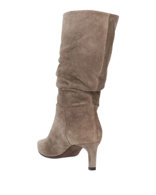 Brunello Cucinelli Natural Suede Ankle Boots