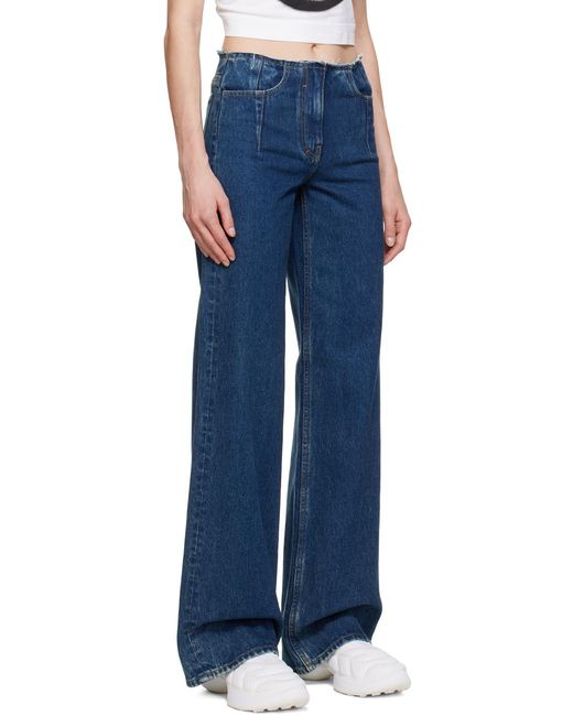 Givenchy Blue Wide Fit Pants