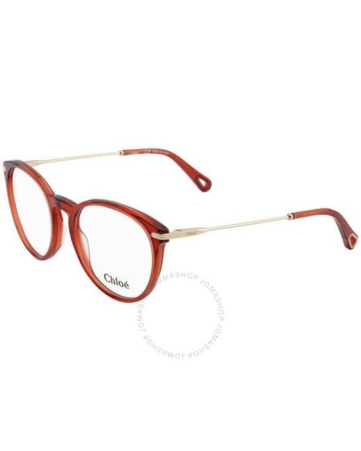 Chloé Multicolor Chloé Eyewear Round-Frame Glasses