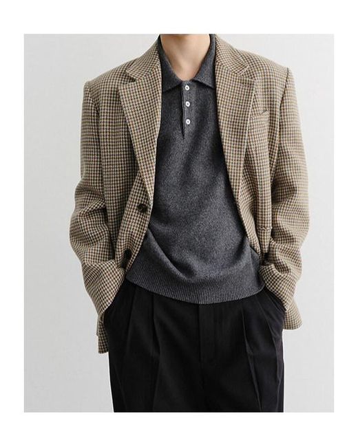 DUNST Brown Blazer for men