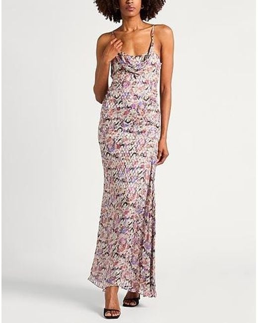 Isabel Marant Pink Satin Halter Dress