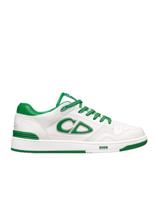 Dior Green B57 Dribble Low-Top Sneakers for men