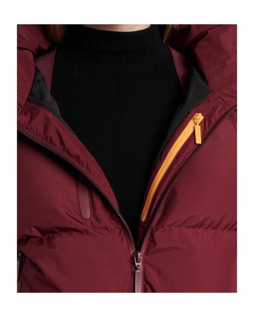 CORDOVA Red Long-Sleeved Down Jacket