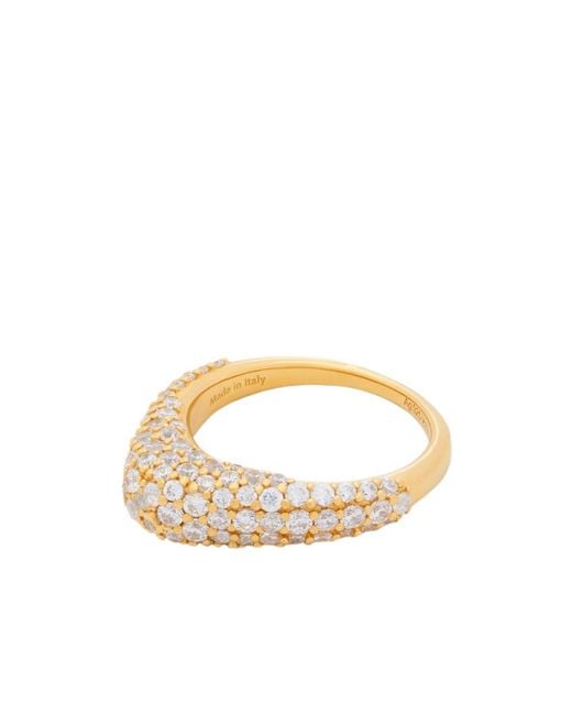 Loewe White Stirrup Ring