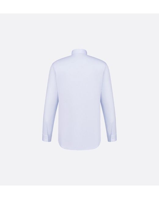 Dior White Shirt With Cd Icon Embroidery for men