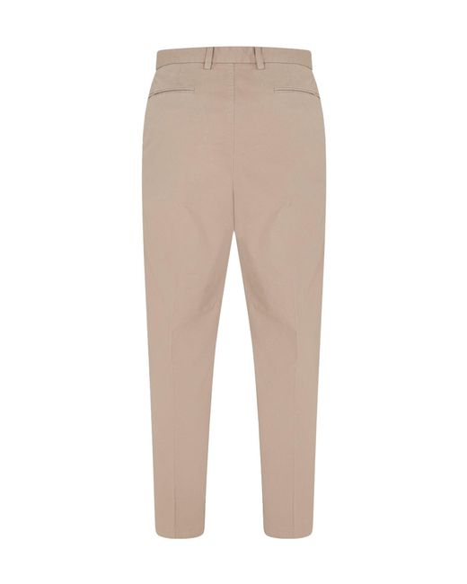 Boss Natural Solid Casual Trousers for men