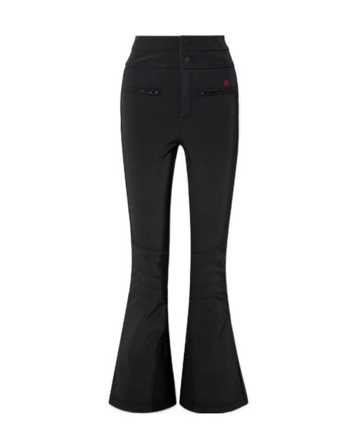Perfect Moment Black High-Waisted Waterproof Ski Pants
