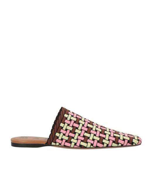 Marni Brown Knitted Mules