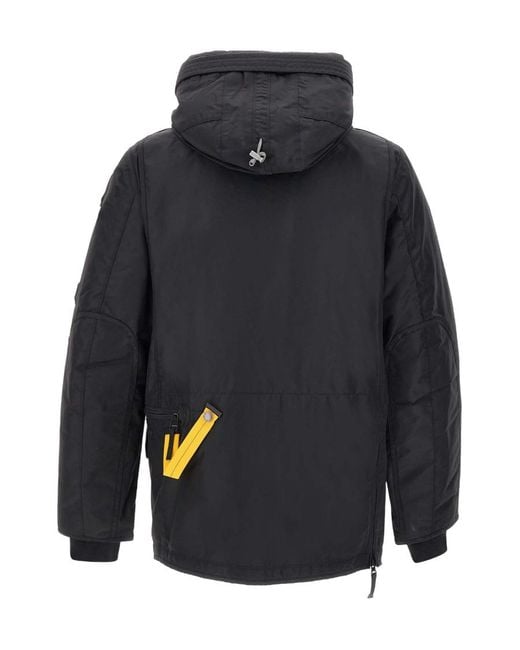 Parajumpers Blue Hooded Down Jacket for men
